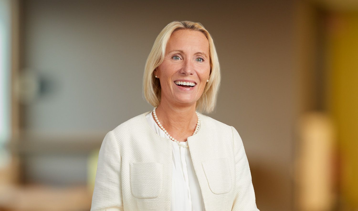 Porträtt av AP3s styrelseordförande Christina Lindenius